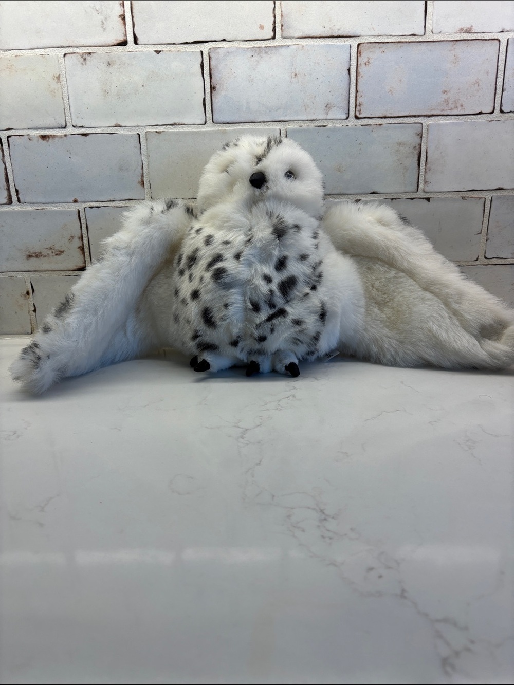 Folkmanis Puppets Fluffy White Snowy Owl